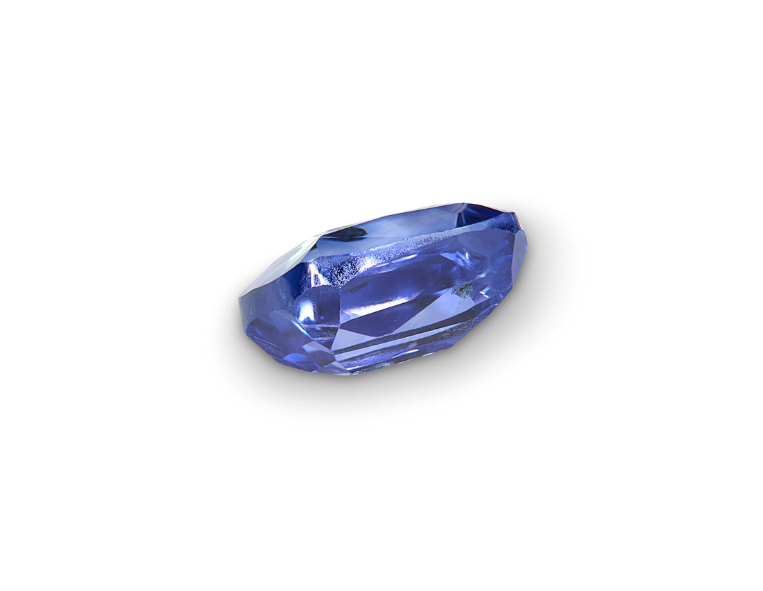 0.82ct Blue Sapphire Cushion Cut