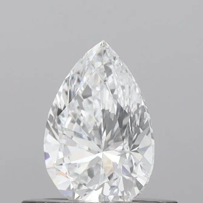 0.50ct Pear Lab Grown Diamond (Colour D, Clarity VVS2, IGI Certified) - The Sapphire Merchant