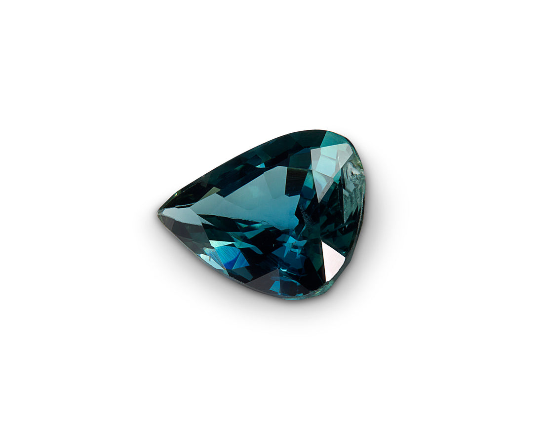 1.03ct Teal Sapphire Pear Shape
