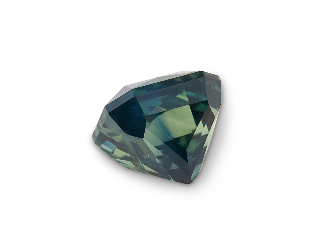 1.10ct Teal Green Sapphire - The Sapphire Merchant