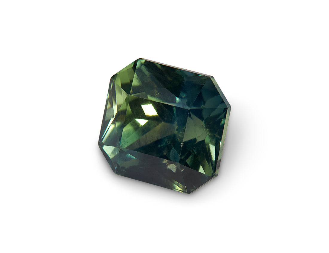 1.10ct Teal Green Sapphire - The Sapphire Merchant