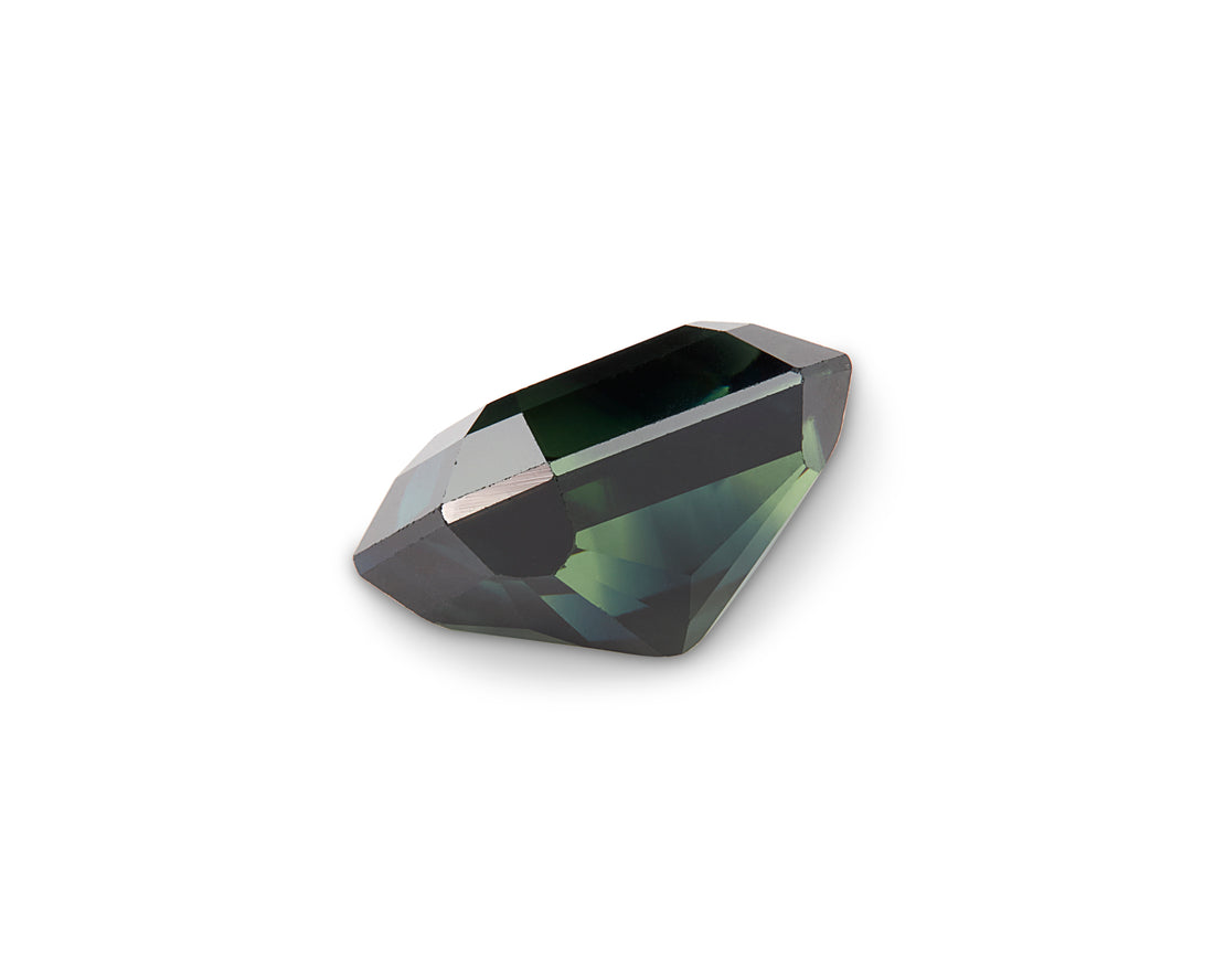 1.32ct Teal Green Sapphire - The Sapphire Merchant