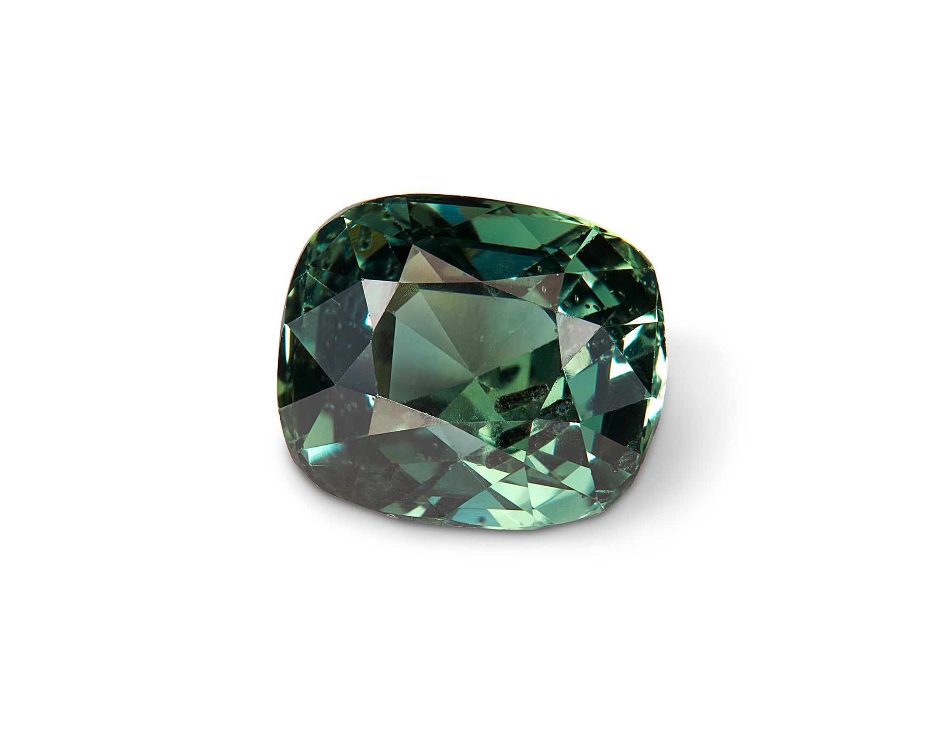 1.34ct Teal Green Sapphire - The Sapphire Merchant