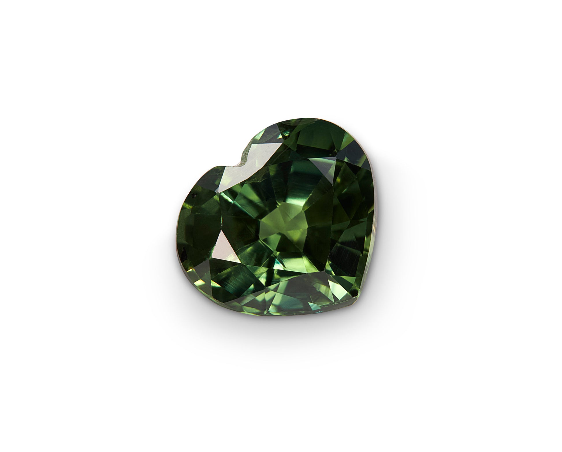 1.35ct Green Sapphire - The Sapphire Merchant