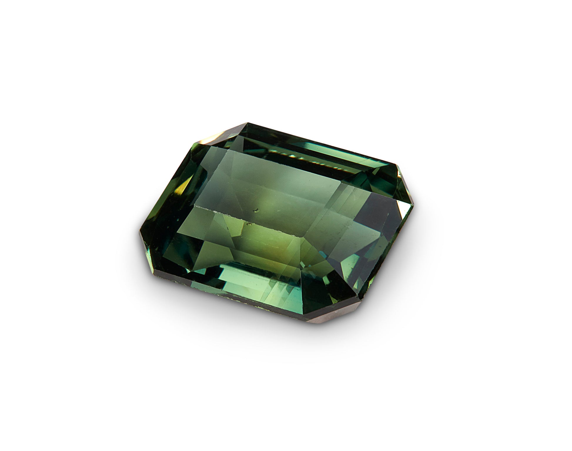 1.40ct Teal Green Sapphire - The Sapphire Merchant