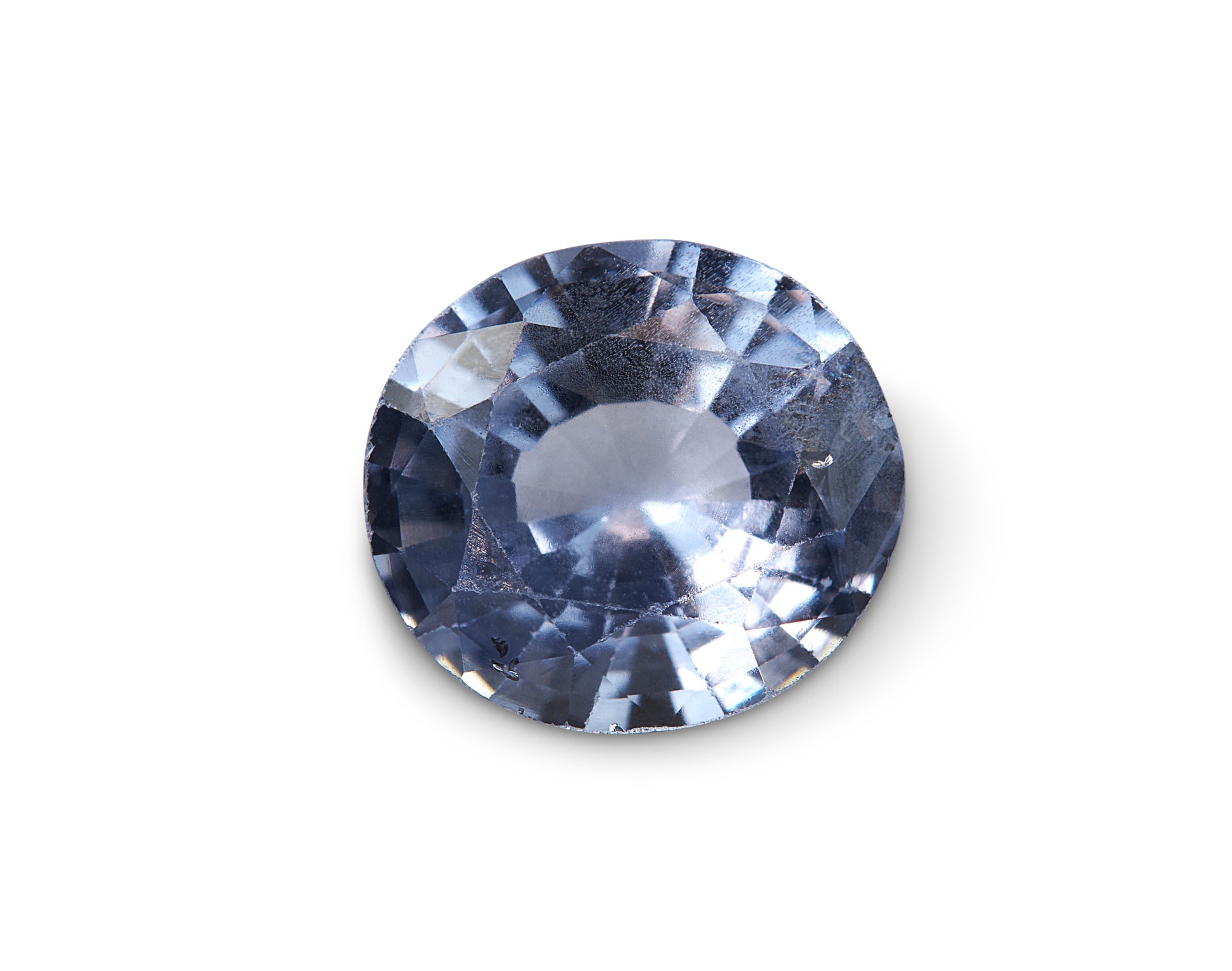 1.46ct Pastel Blue Sapphire Oval Cut