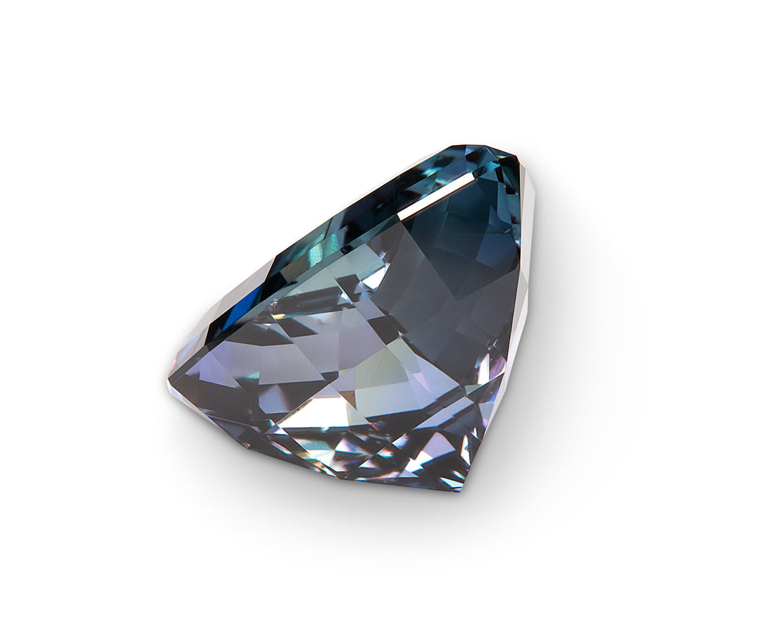 11.40ct Tanzanite Zoisite Trillion Cut
