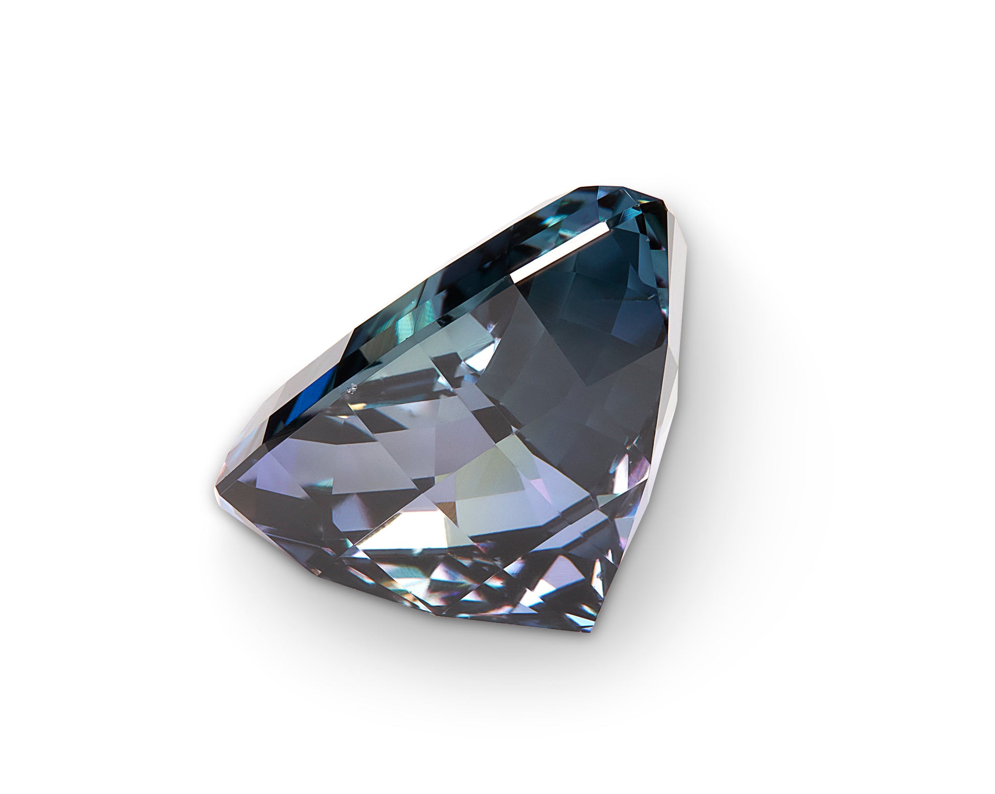 11.40ct Tanzanite Zoisite Trillion Cut