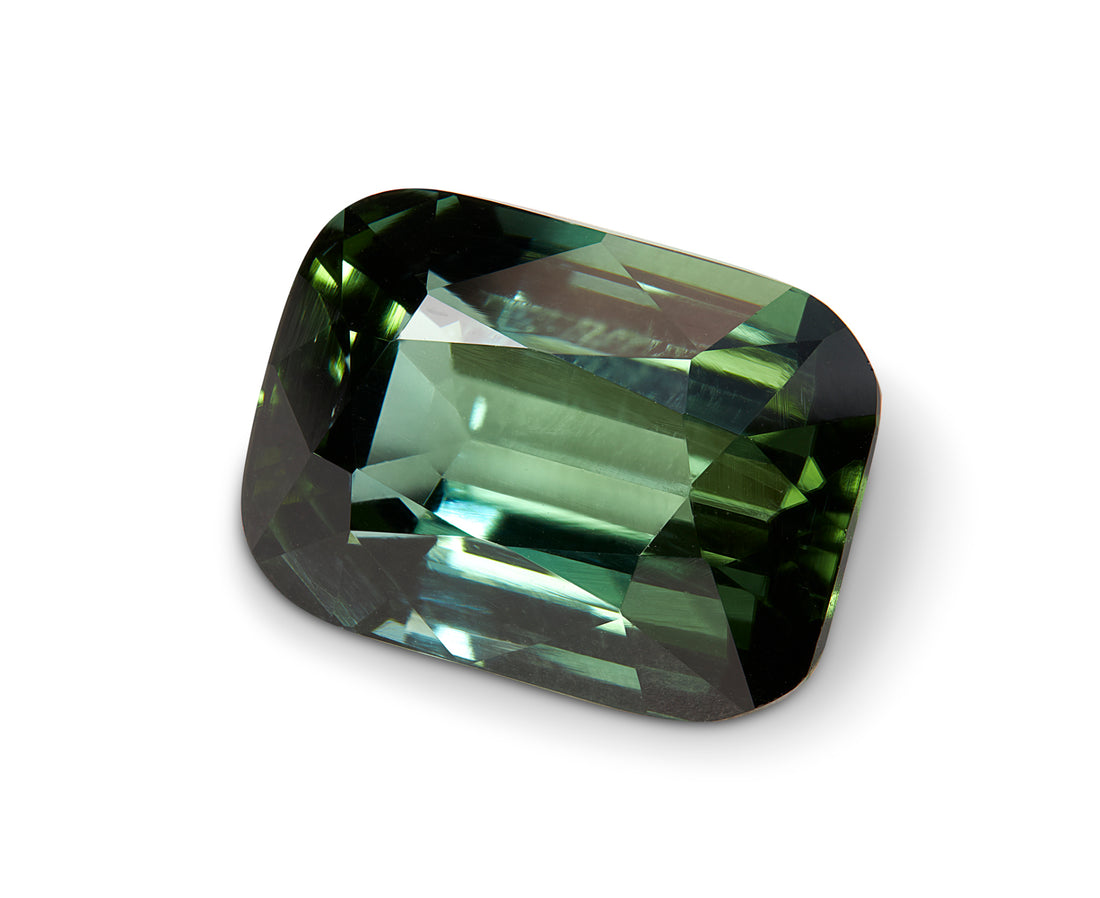 12.30ct Green Tourmaline - The Sapphire Merchant