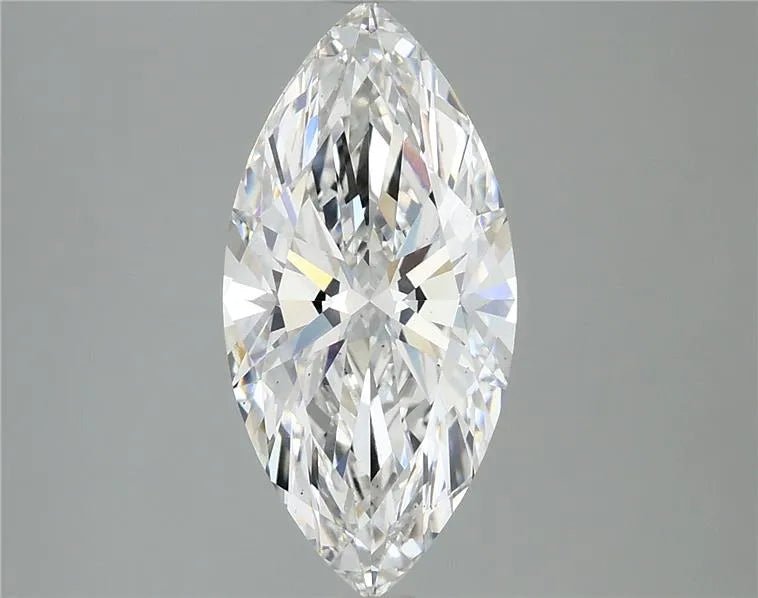 2.67ct Marquise Lab Grown Diamond (Colour E, Clarity VS2, IGI Certified) - The Sapphire Merchant