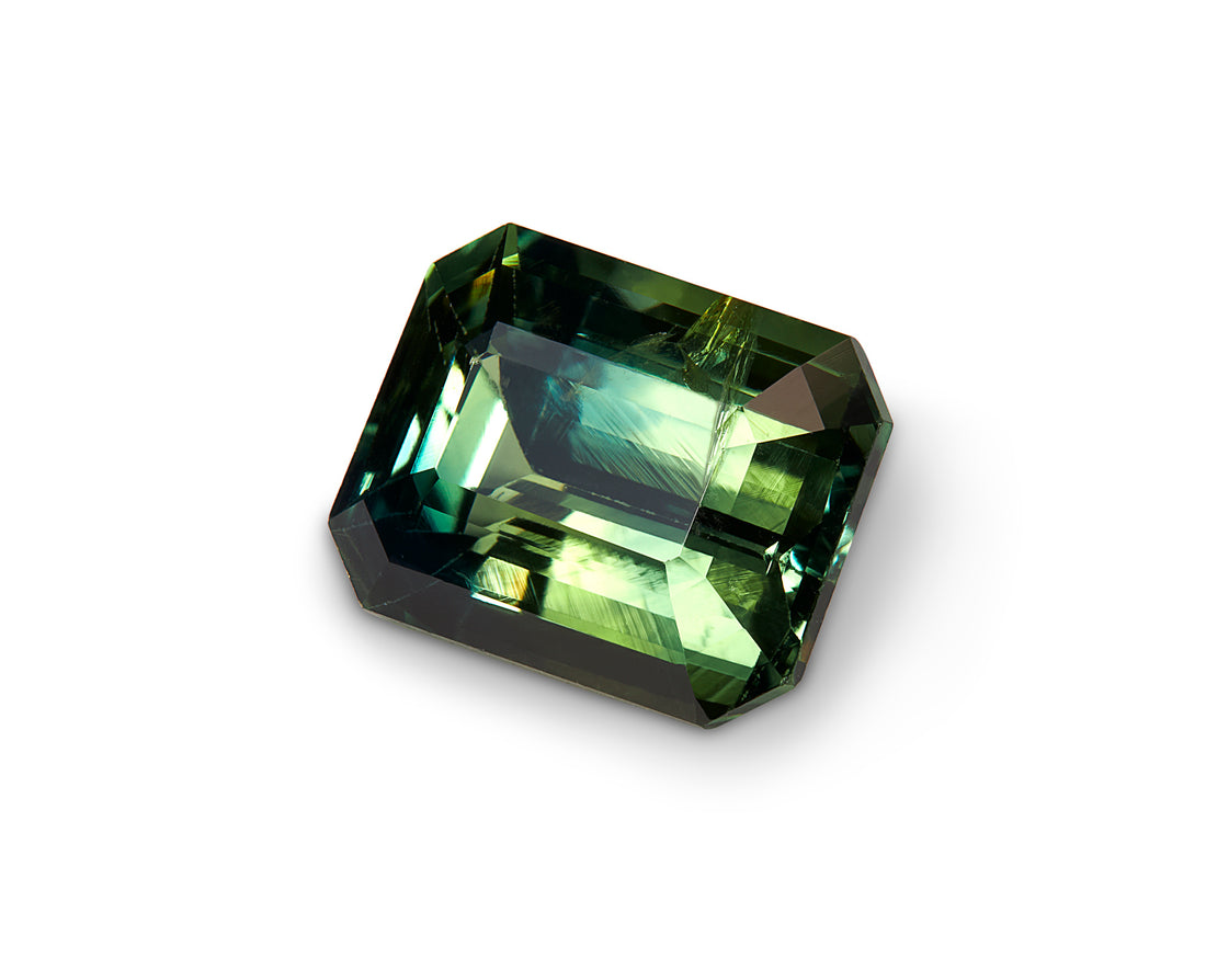 2.23ct Teal Green Sapphire - The Sapphire Merchant