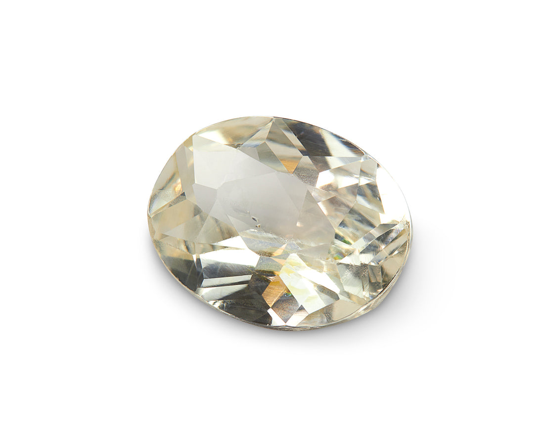 2.51ct Pastel Yellow Sapphire - The Sapphire Merchant