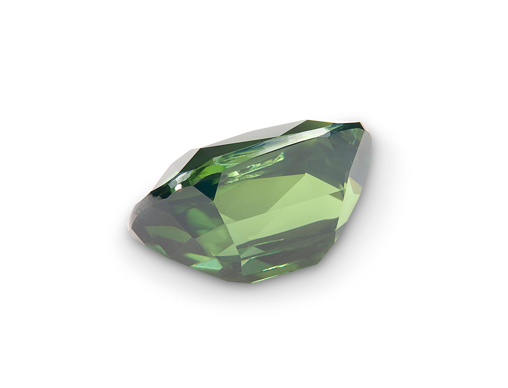 2.56ct Green Sapphire - The Sapphire Merchant