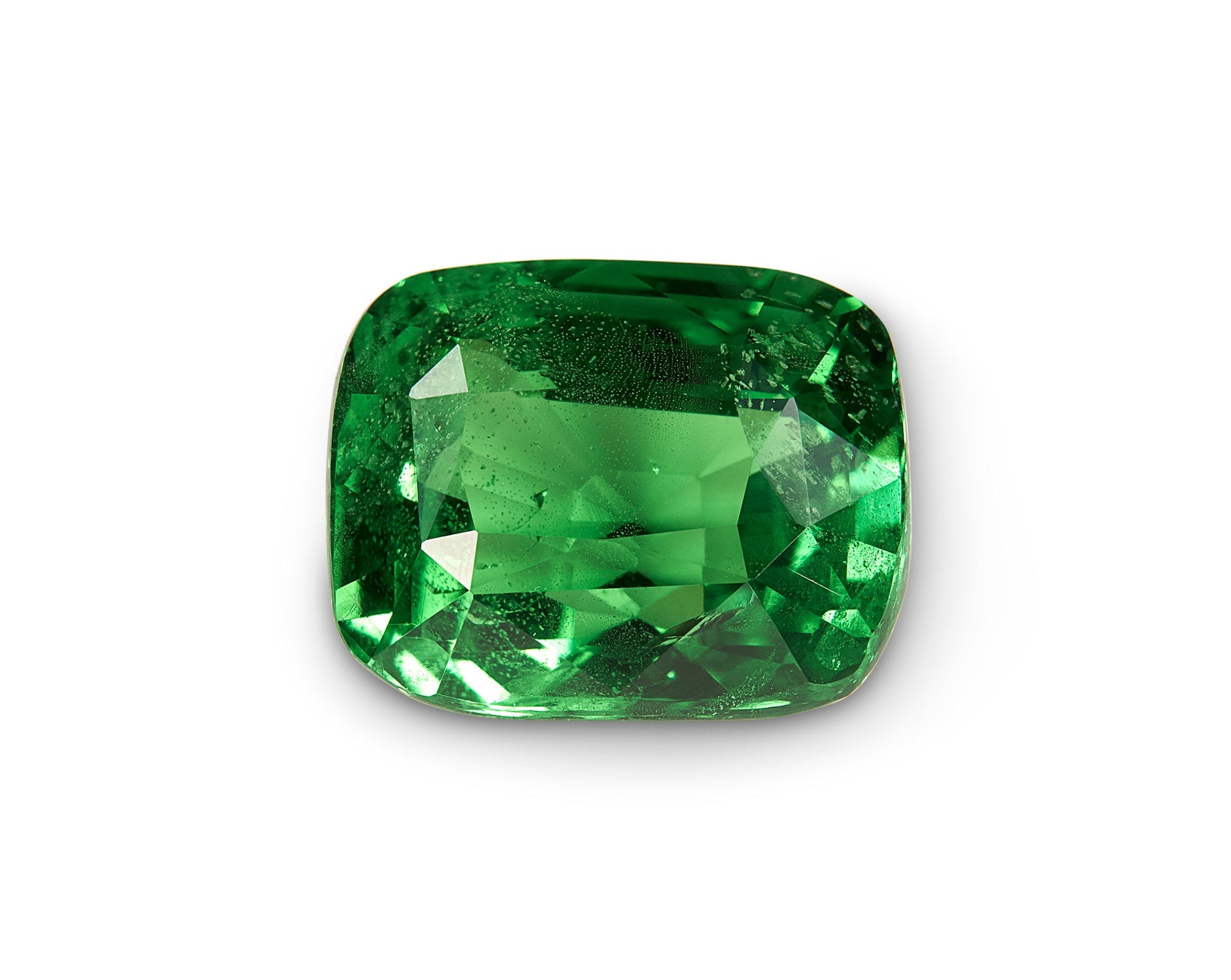 3.03ct Tsavorite Garnet Cushion Cushion Tanzania Origin