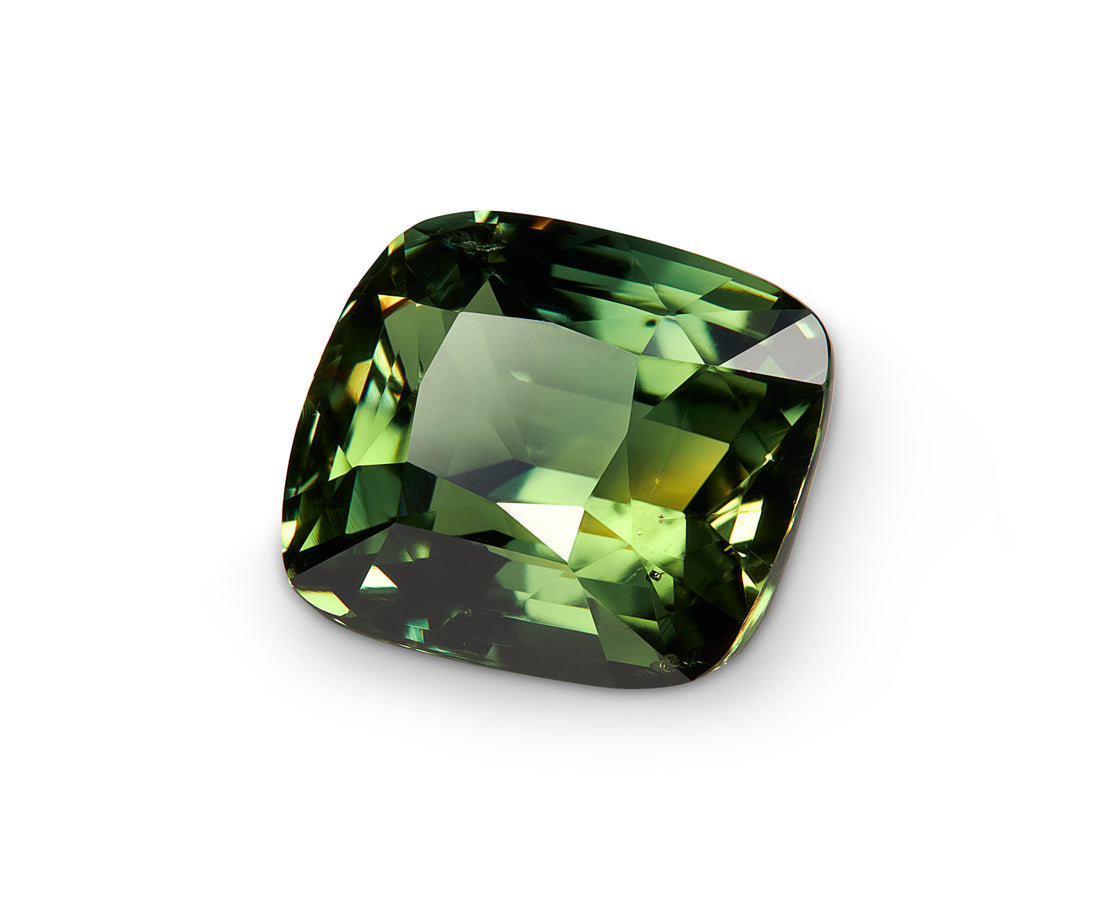 3.12ct Green Sapphire - The Sapphire Merchant