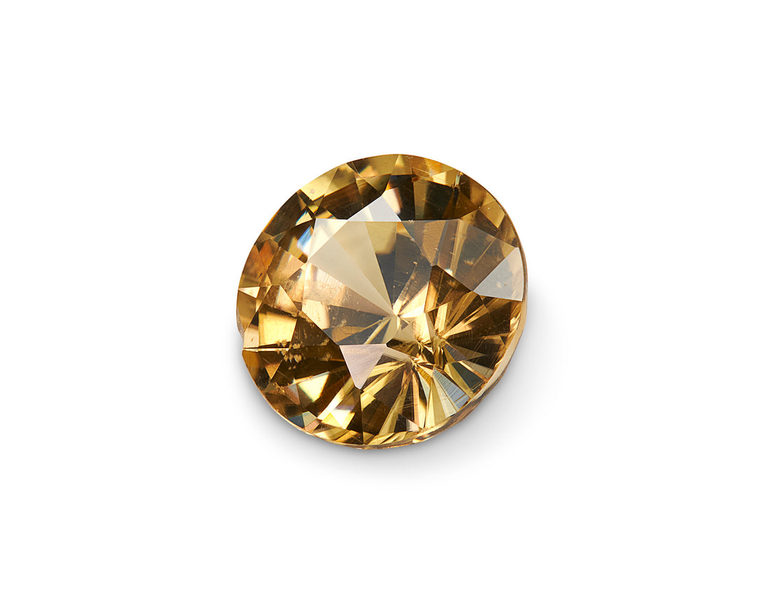 3.37ct Champagne Zircon - The Sapphire Merchant