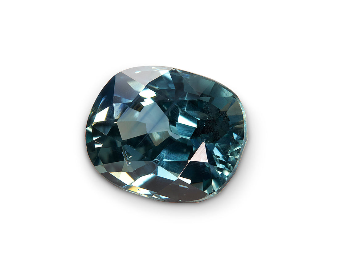 3.44ct Teal Blue Sapphire - The Sapphire Merchant
