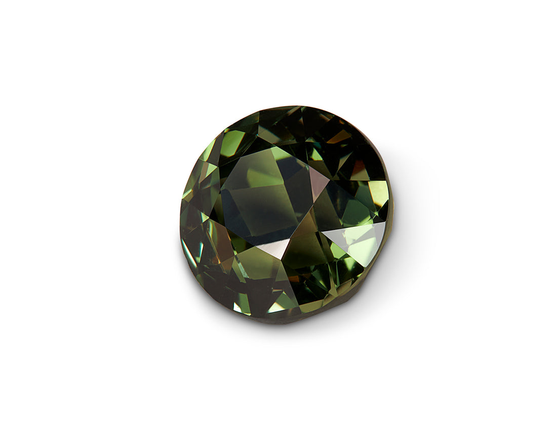 3.55ct Green Sapphire - The Sapphire Merchant