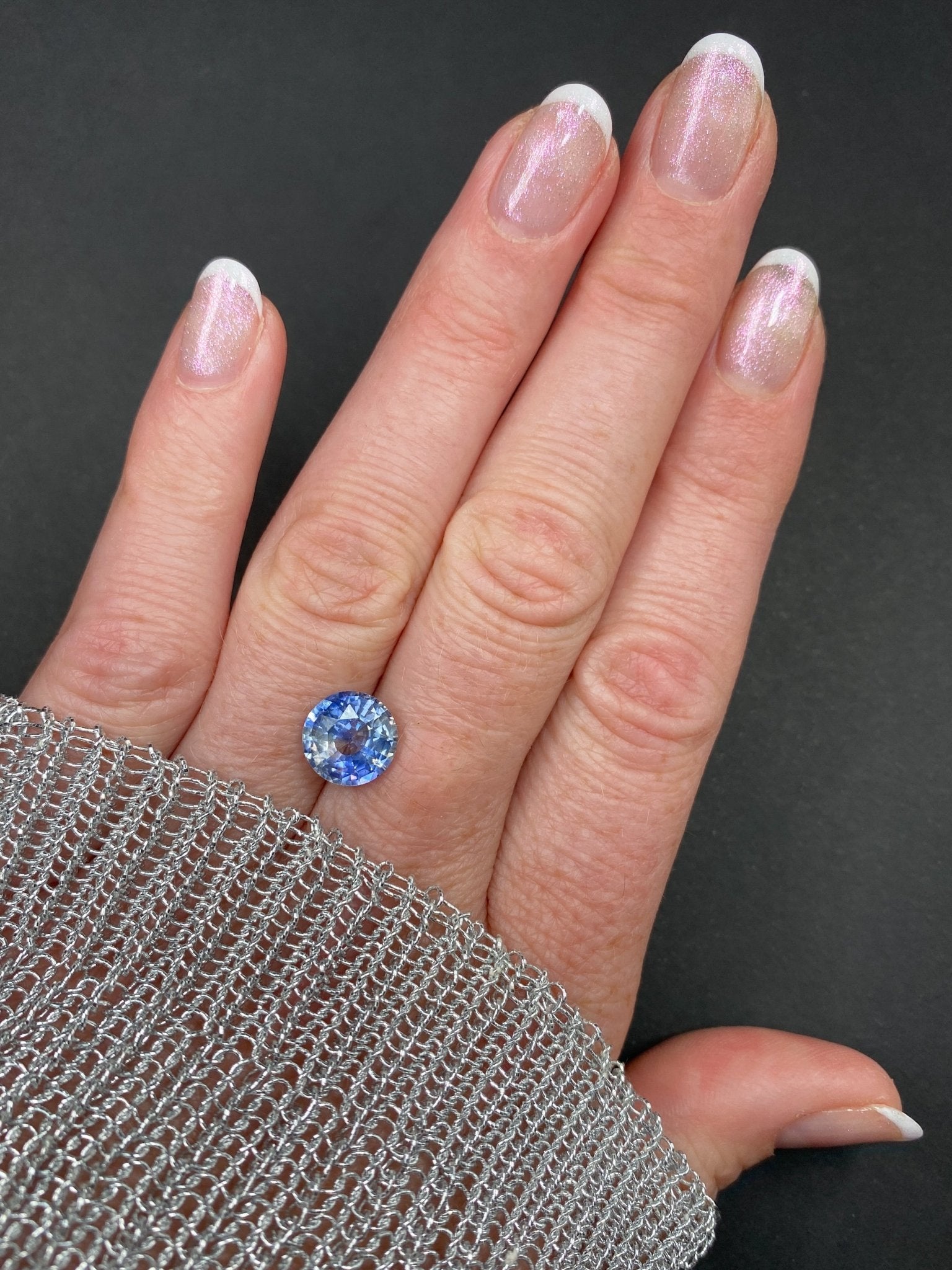 3.62ct Icy Blue Sapphire - The Sapphire Merchant