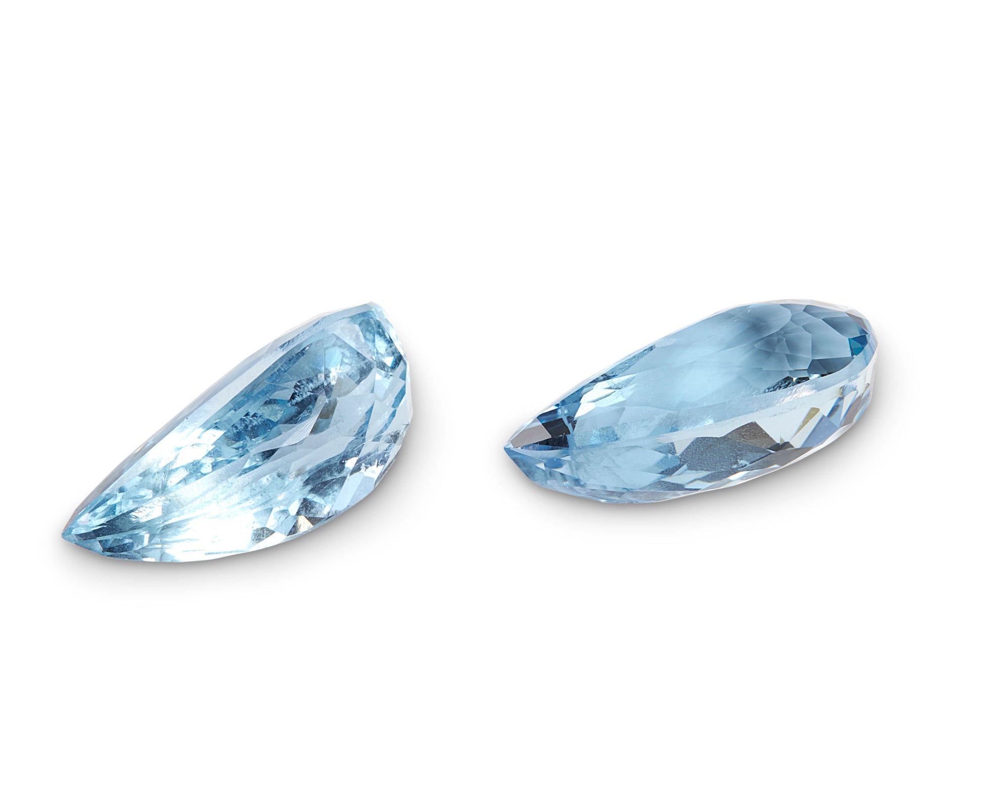 3.76ct Santa Maria Aquamarine Pair - The Sapphire Merchant
