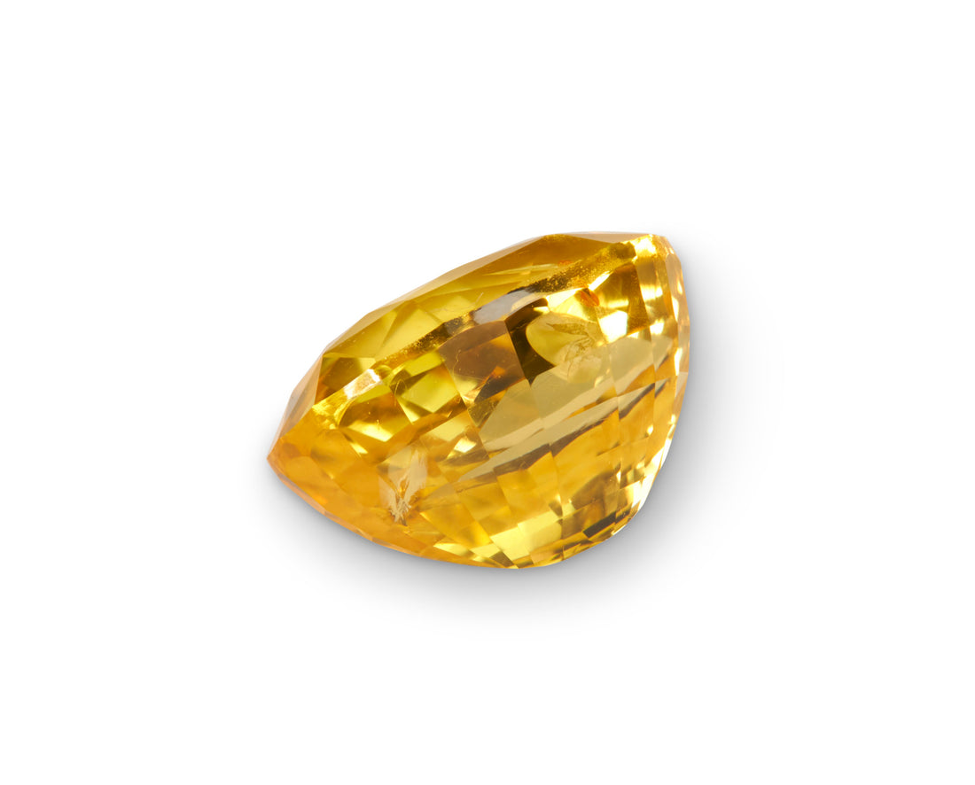 4.17ct Vivid Yellow Sapphire - The Sapphire Merchant