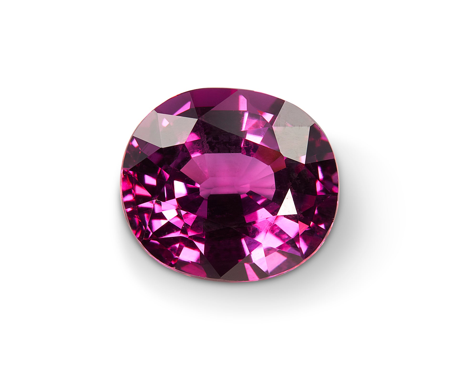 4.18ct Rhodolite Garnet Oval Cut