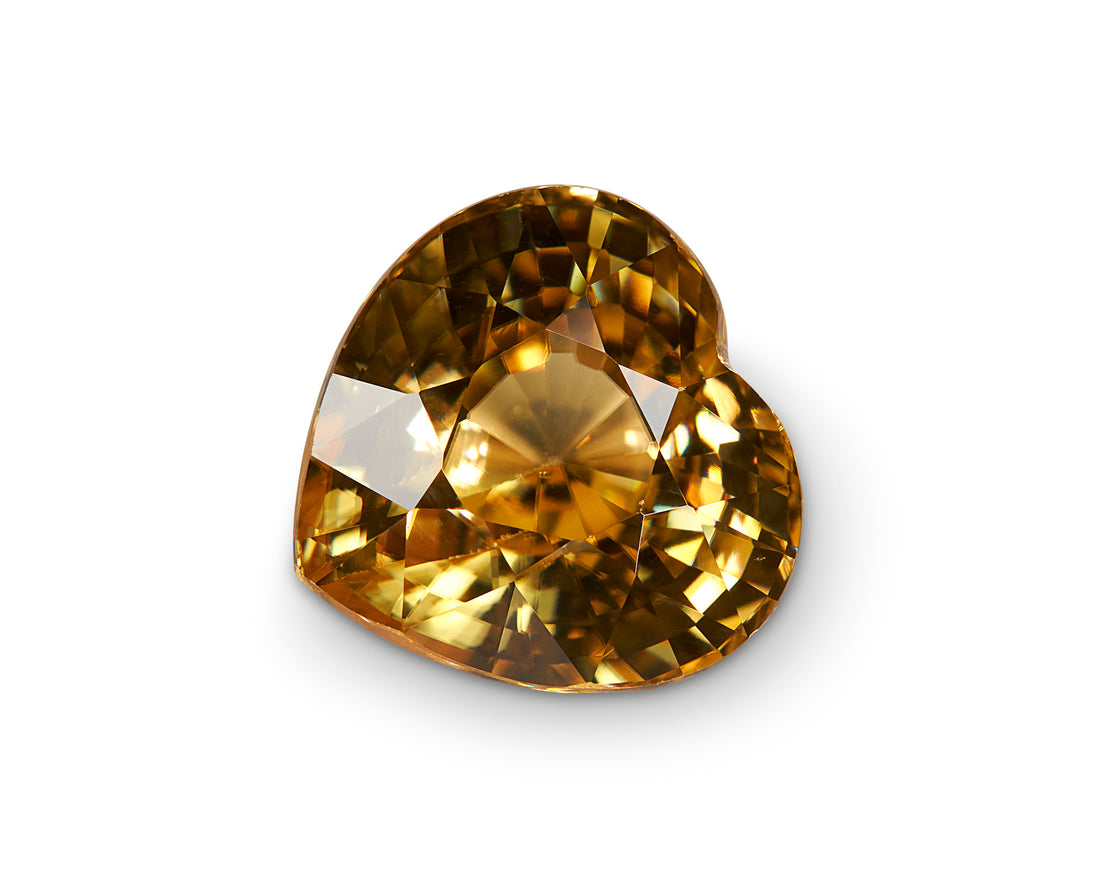 6.03ct Golden Zircon - The Sapphire Merchant