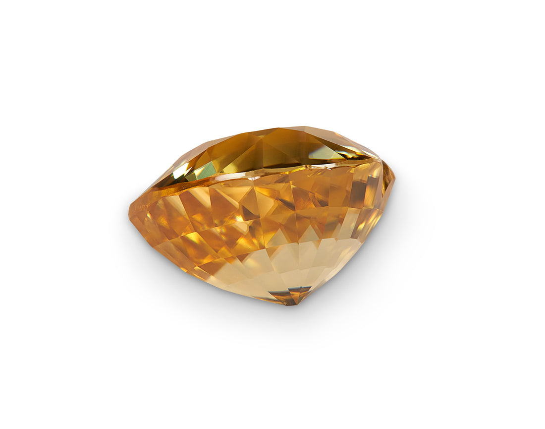 6.03ct Golden Zircon - The Sapphire Merchant