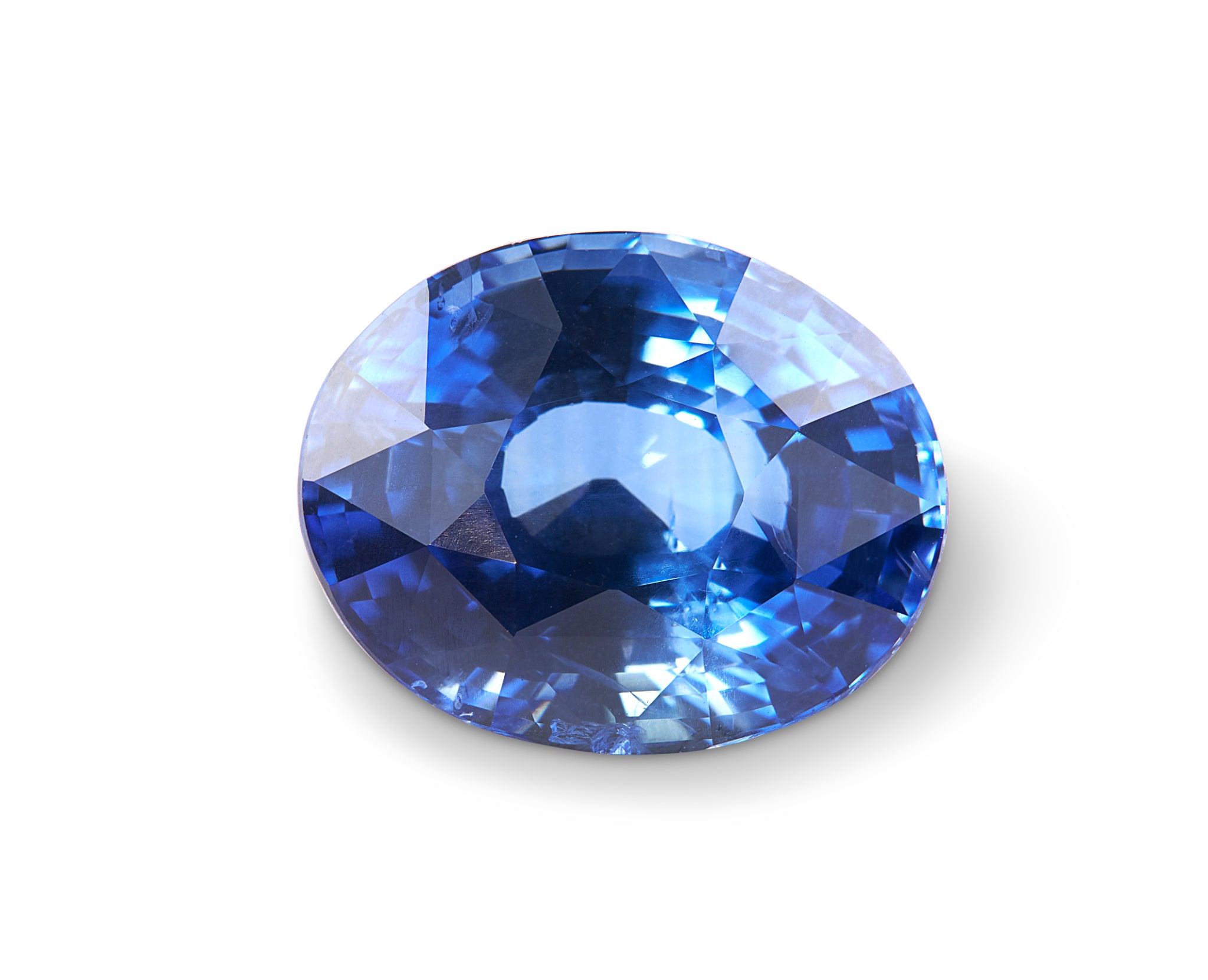 6.11ct Cornflower Blue Sapphire - The Sapphire Merchant