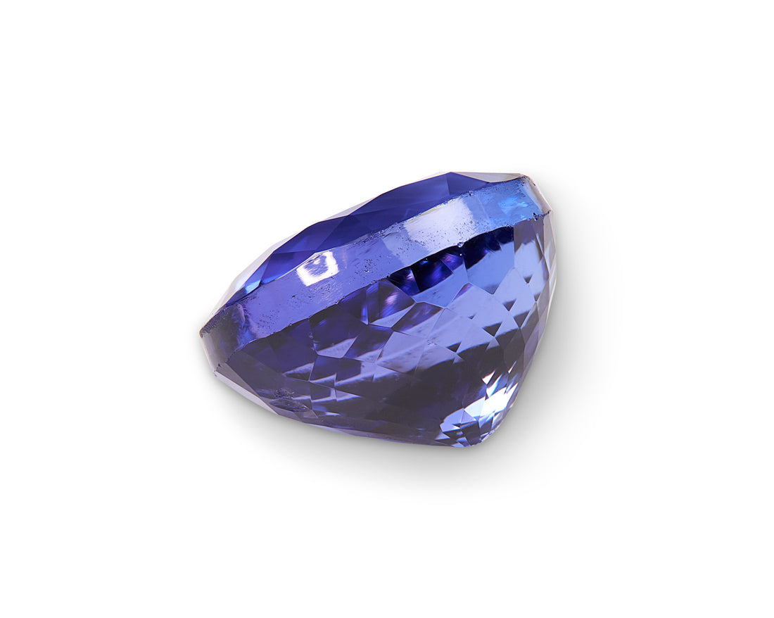 6.12ct Tanzanite Zoisite Oval Cut