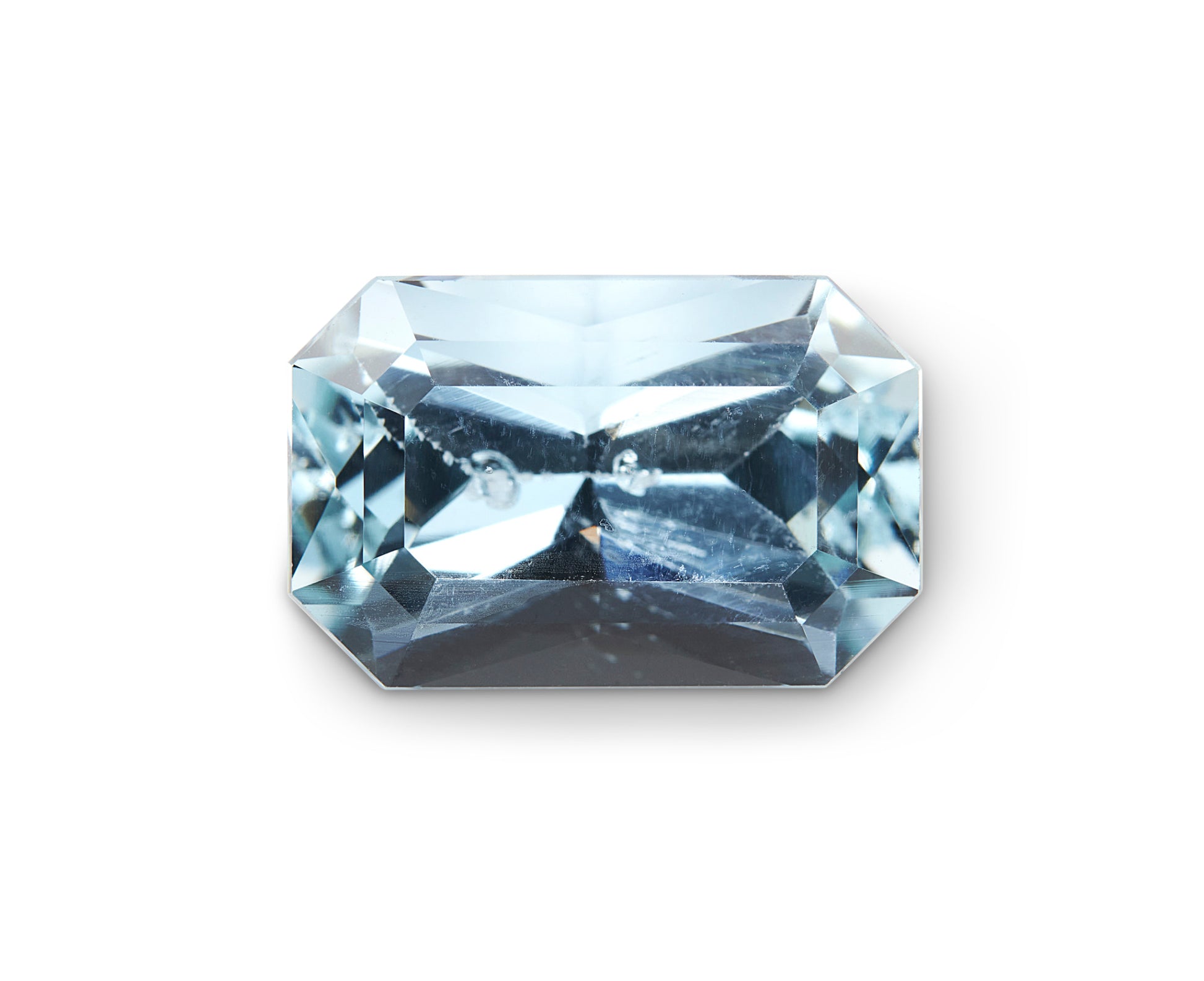 6.80ct Aquamarine Emerald Cut Brazil Origin