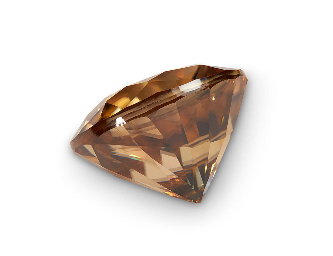 6.85ct Champagne Zircon - The Sapphire Merchant