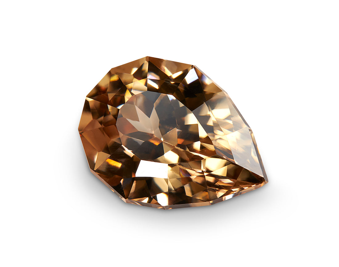 6.90ct Champagne Zircon - The Sapphire Merchant