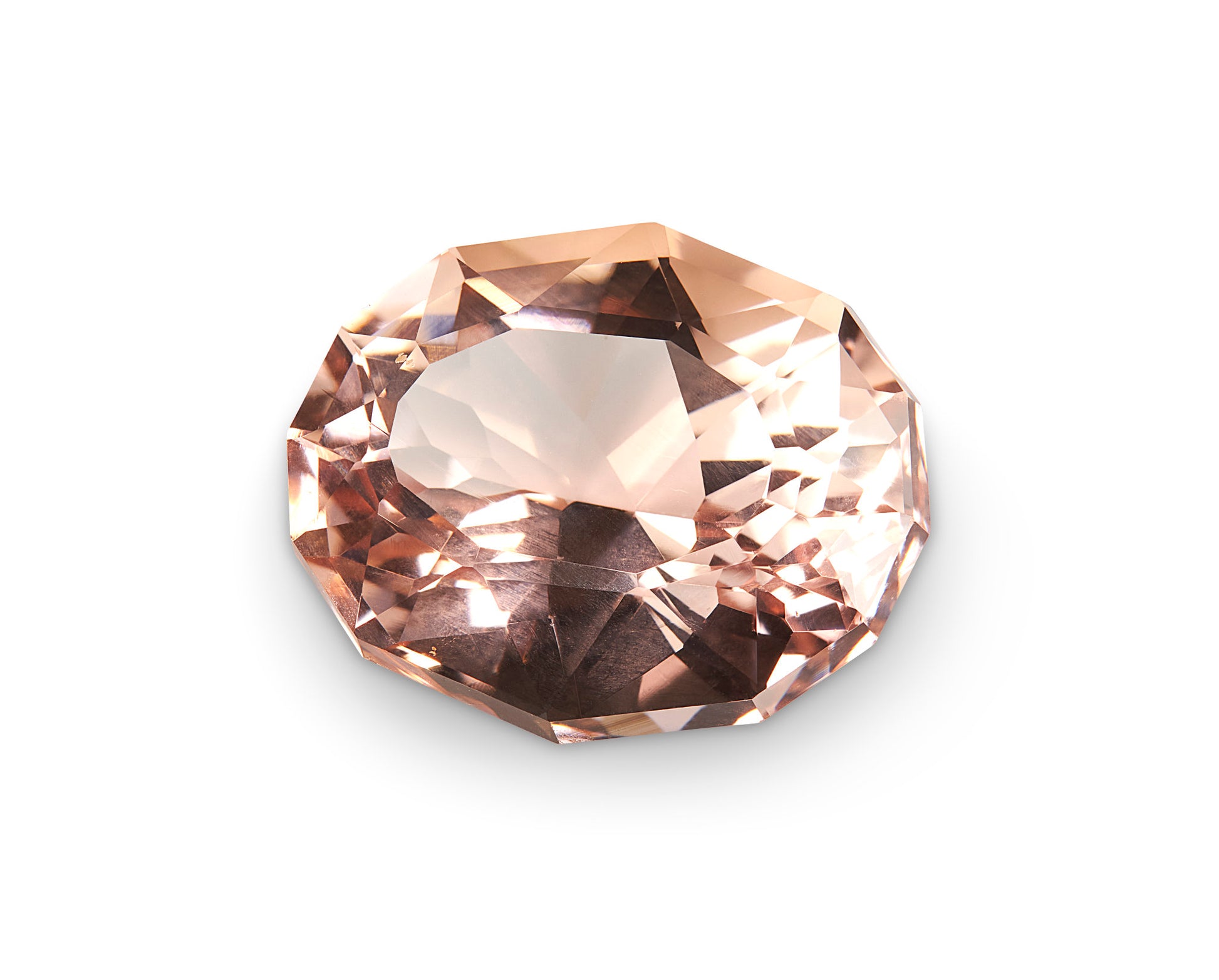 7.88ct Peach Morganite Fancy Cut