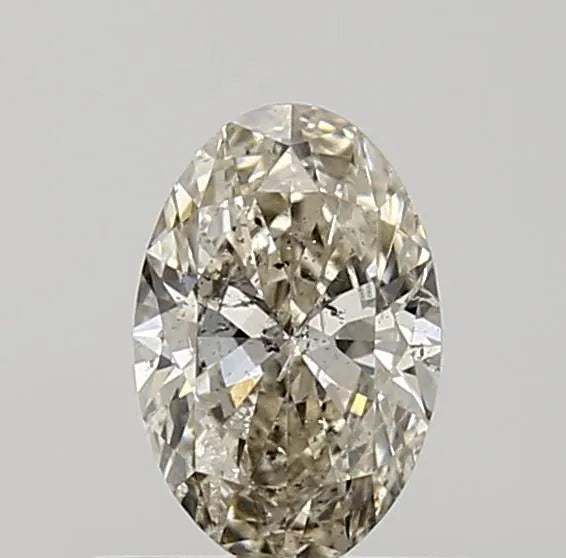 0.50ct Oval Natural Diamond (Colour J, Clarity SI2, Cut VG, IGI Certified)