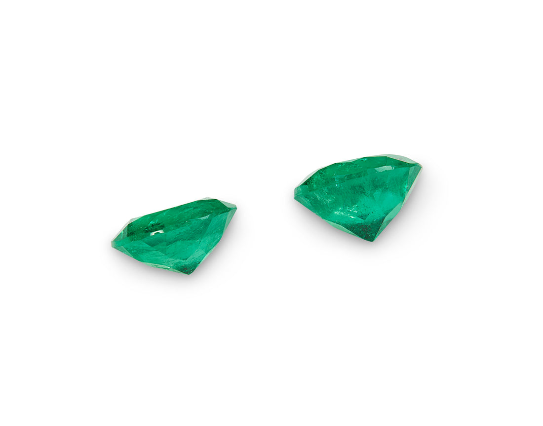0.51ct Colombian Emerald Pair - The Sapphire Merchant