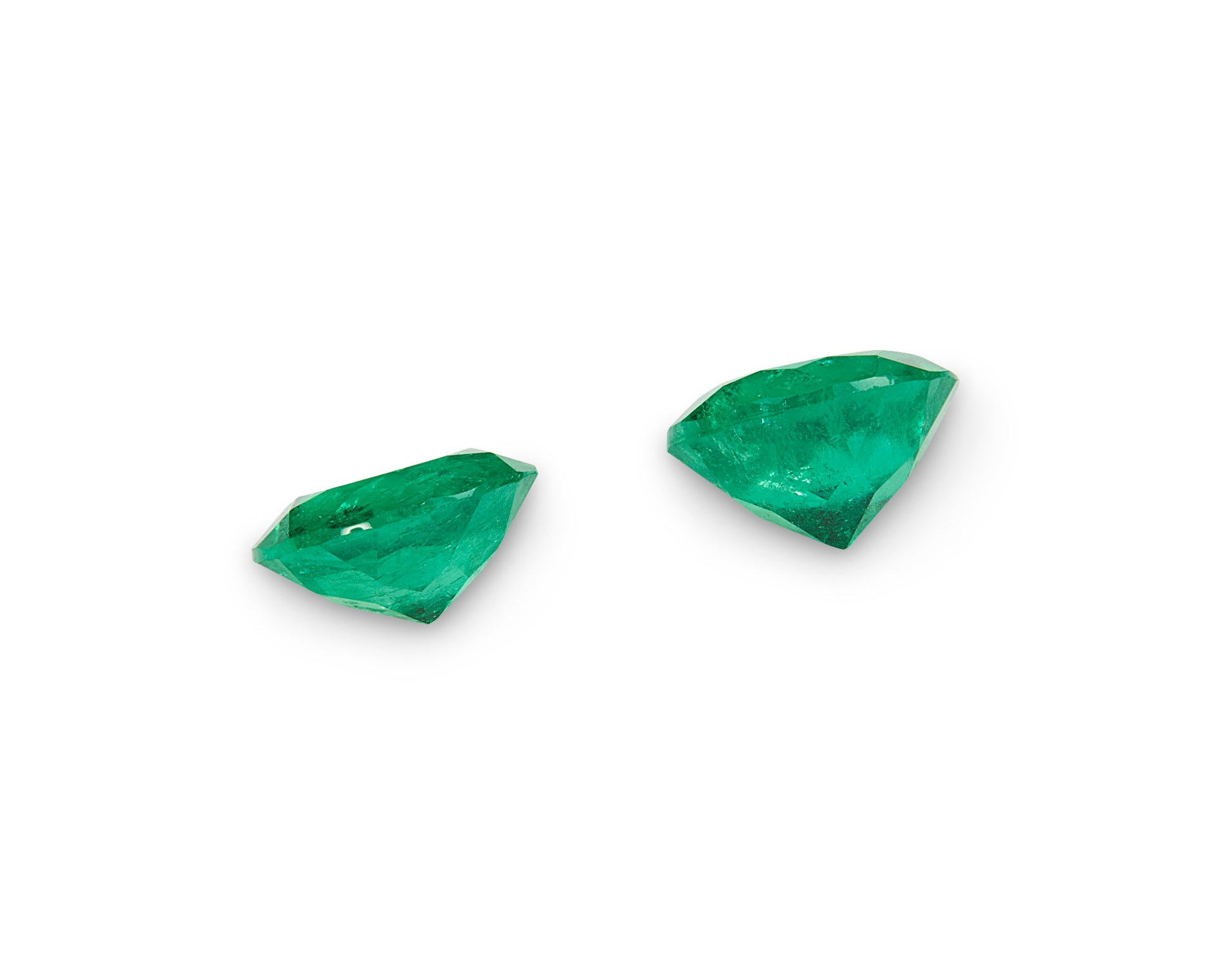 0.51ct Colombian Emerald Pair - The Sapphire Merchant