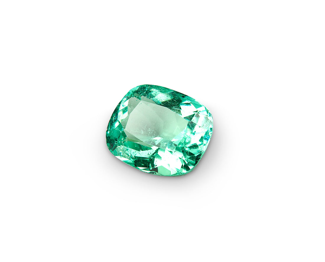 0.62ct Emerald Cushion Cut