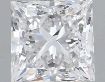 0.74ct Princess Lab Grown Diamond (Colour D, Clarity VS2, IGI Certified)
