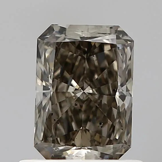 0.77ct Radiant Lab Grown Diamond (Colour Fancy Light Yellowish Gray, Clarity SI1, IGI Certified)