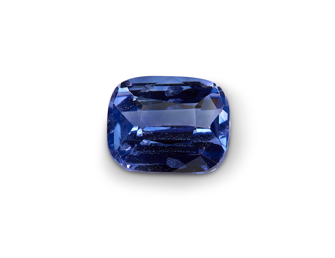 0.82ct Blue Sapphire Cushion Cut