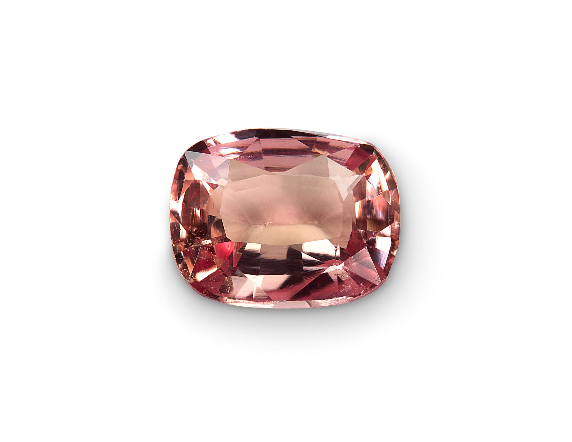 0.93ct Padparadscha Sapphire Cushion Cut Unheated
