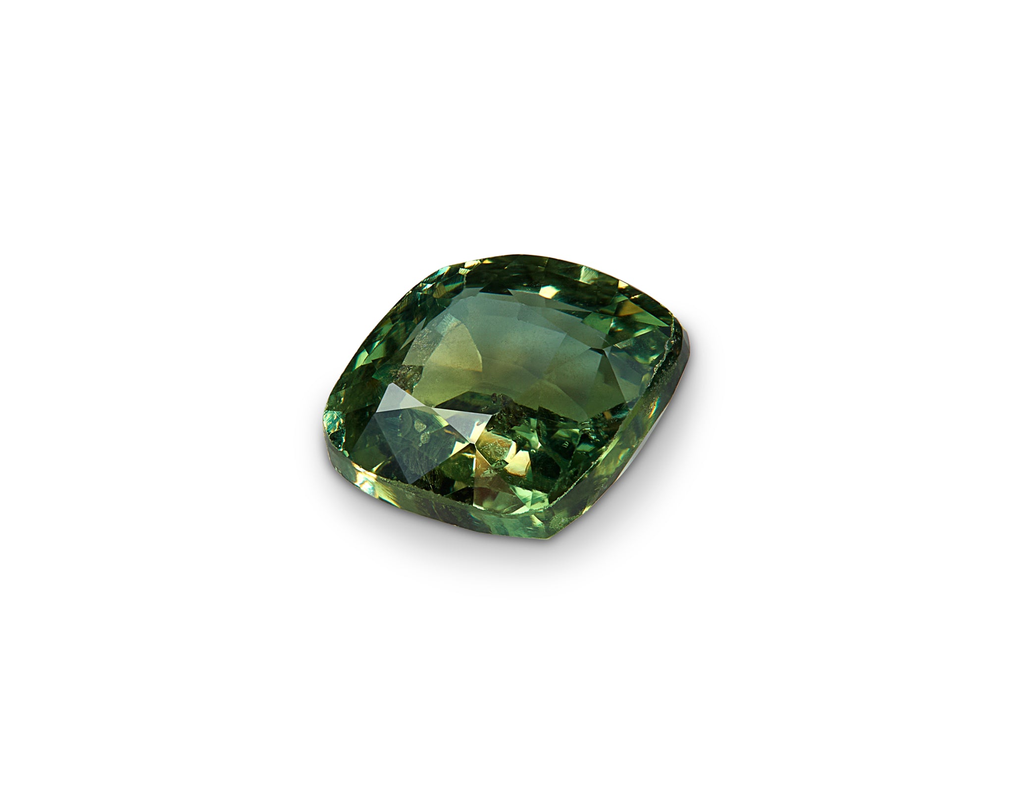 0.98ct green sapphire