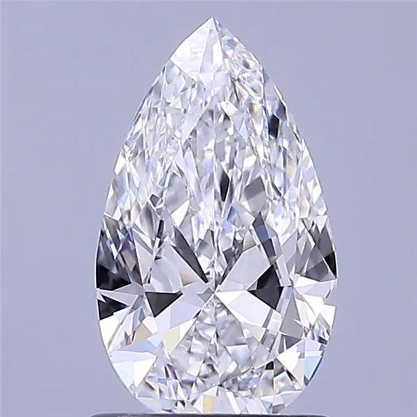 1.00ct Pear Lab Grown Diamond (Colour D, Clarity VVS1, IGI Certified)