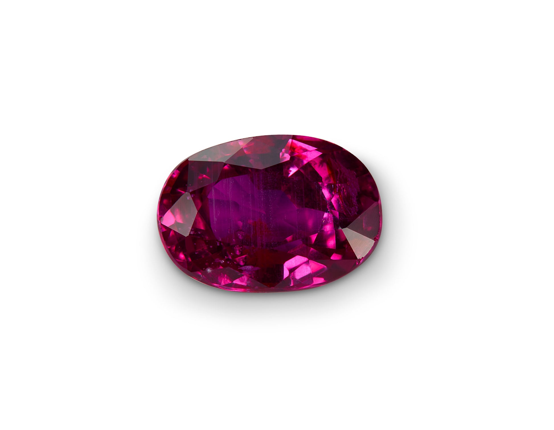 1.00ct Ruby Oval Unheated with GIA