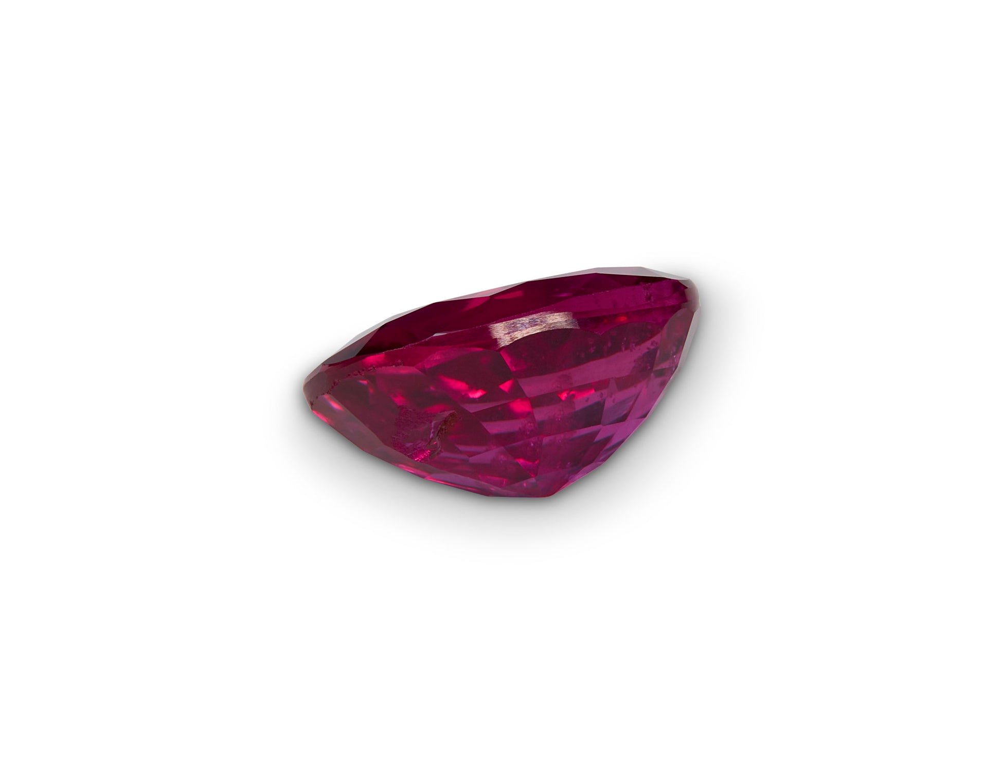 1.00ct Ruby Oval Unheated with GIA