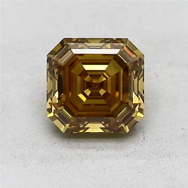1.01ct Square emerald Natural Diamond (Colour Fancy Deep, Clarity VS1, GIA Certified)