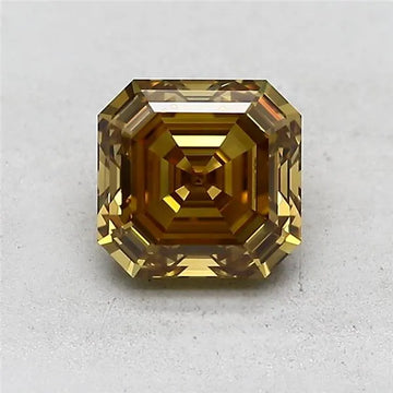 1.01ct Square emerald Natural Diamond (Colour Fancy Deep, Clarity VS1, GIA Certified)