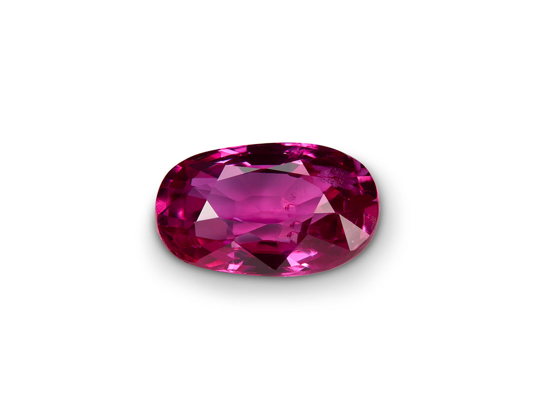 1.02ct Ruby Oval Cut Unheated