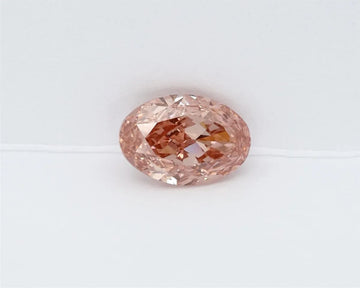 1.07ct Oval Lab Grown Diamond (Colour Fancy Vivid Pink, Clarity VVS2, IGI Certified)